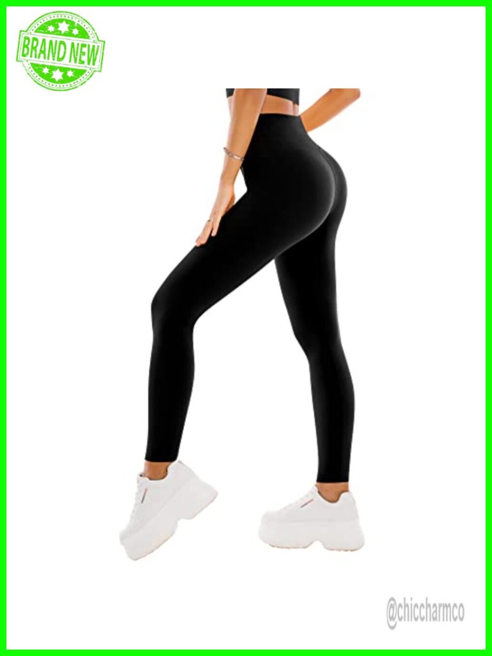 High Waisted Full Length Buttery Soft Yoga Leggings Tummy Control